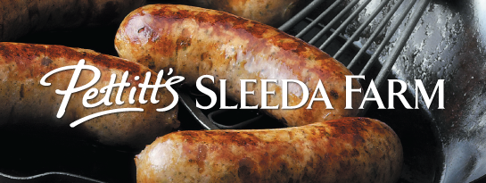 sausages in a pan, Sleeda Farm